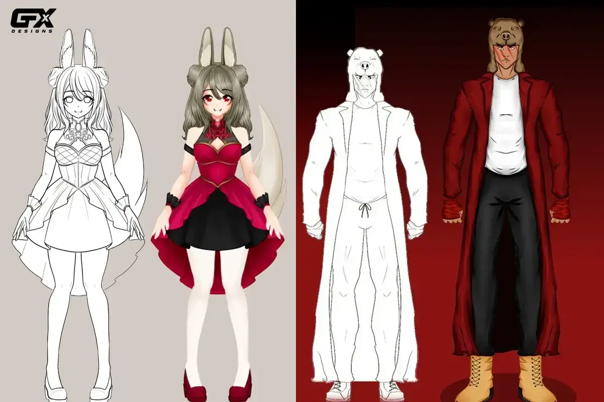 Make A VTuber Model 3D: